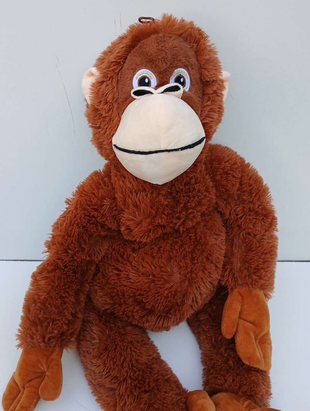 Plush Brown Orangutan Monkey Stuffed Animal - Soft Kids Toy 24 Inch